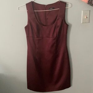 Red BCBG dress